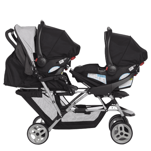 Duo strollers for twins