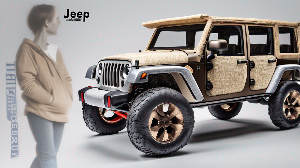 Jeep Deluxe Wrangler - 4-Seat Wagon Stroller