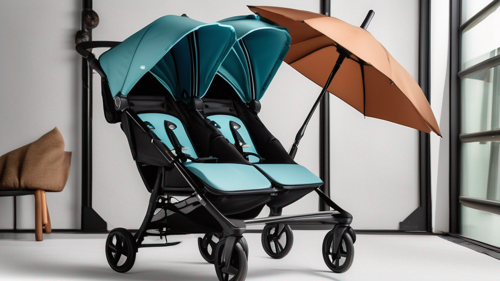 Zoe Stroller Double - Twin Stroller With Umbrella